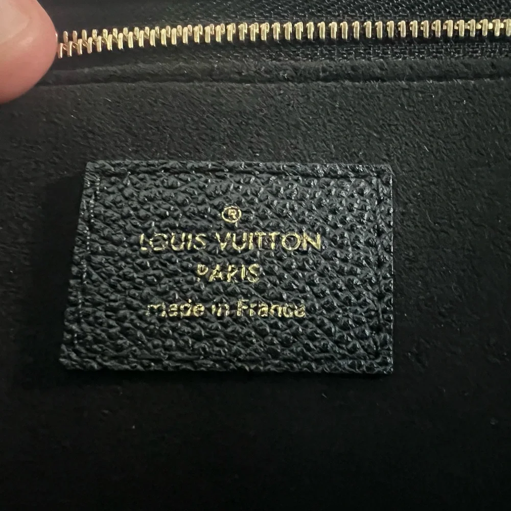 Louis Vuitton Empreinte leather black St. Germain MM shoulder crossbody dust bag - Picture 6 of 17